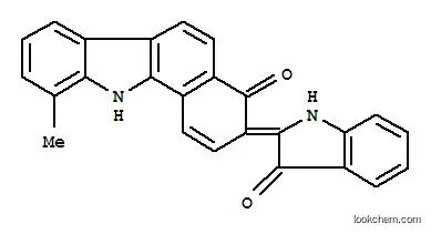 Molecular Structure of 6369-47-7 (10-methyl-3-(3-oxoindolin-2-ylidene)-11H-benzo[a]carbazol-4-one)