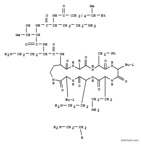 Molecular Structure of 63700-39-0 ((-)-N2-(6-Methyloctanoyl-L-A2bu-L-Thr-L-A2bu-)cyclo(L-A2bu*-L-A2bu-D-Phe-L-Leu-L-A2bu-L-A2bu-L-Leu-))