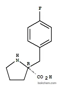 Molecular Structure of 637020-68-9 ((R)-ALPHA-(4-FLUOROBENZYL)-PROLINE-HCL)