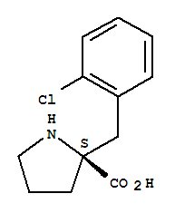 (2s)-2-[(2-chlorophenyl)methyl]pyrrolidine-2-carboxylic Acid;hydrochloride