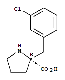 (R)-ALPHA-(3-CHLOROBENZYL)-PROLINE-HCL