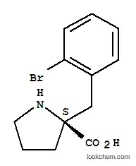Molecular Structure of 637020-88-3 ((S)-ALPHA-(2-BROMOBENZYL)-PROLINE-HCL)