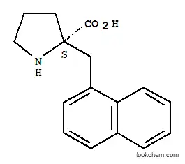 Molecular Structure of 637020-99-6 ((S)-ALPHA-(1-NAPHTHALENYLMETHYL)-PROLINE-HCL)