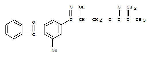 63710-67-8,2-Propenoic acid,2-methyl-, 3-(4-benzoyl-3-hydroxyphenyl)-2-hydroxy-3-oxopropyl ester,PermasorbMA