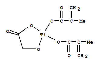 Titanium, [2-(hydroxy-kO)acetato(2-)-kO]bis(2-methyl-2-propenoato-kO)-, (T-4)-