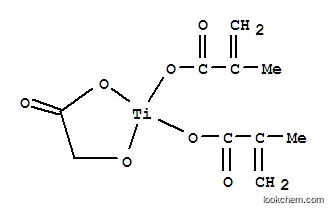 Molecular Structure of 63735-11-5 ([hydroxyacetato(2-)-O1,O2]bis(methacrylato-O)titanium)