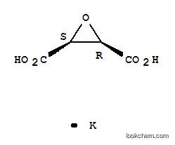 Molecular Structure of 63767-33-9 (potassium hydrogen cis-epoxysuccinate)