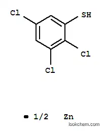 Molecular Structure of 63885-02-9 (Zinc bis(2,3,5-trichlorobenzenethiolate))