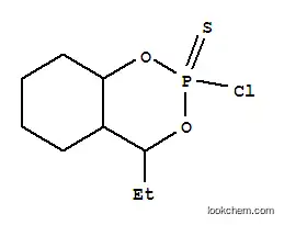 Molecular Structure of 63886-82-8 (Hexahydro-2-chloro-4-ethyl-4H-1,3,2-benzodioxaphosphorin 2-sulfide)