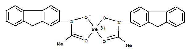 Iron(1+),bis(N-9H-fluoren-2-yl-N-hydroxyacetamidato-O,O')- (9CI)