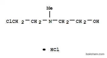 Molecular Structure of 63905-05-5 (N-METHYL-2-HYDROXY-2-CHLORODIETHYLAMMONIUMCHLORIDE)
