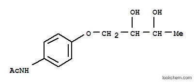 Molecular Structure of 63905-27-1 (3-(p-Acetylaminophenoxy)-1-methyl-1,2-propanediol)