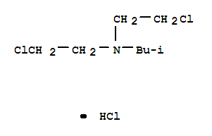 1-Propanamine,N,N-bis(2-chloroethyl)-2-methyl-, hydrochloride (1:1)