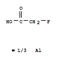 Acetic acid, fluoro-,aluminum salt (9CI)