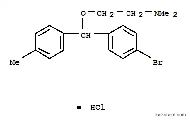 2-[(4-bromophenyl)(4-methylphenyl)methoxy]-N,N-dimethylethanaminium chloride