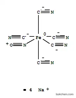Molecular Structure of 63919-22-2 (ferric tetrasodium oxoazanide pentacyanide)