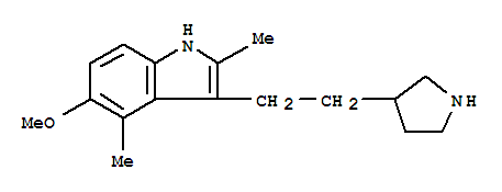 63938-66-9,5-methoxy-2,4-dimethyl-3-[2-(pyrrolidin-3-yl)ethyl]-1H-indole,