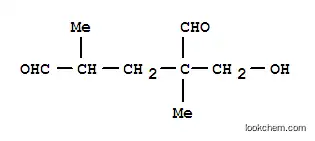 Molecular Structure of 63951-48-4 (2,4-Dimethyl-2-(hydroxymethyl)pentanedial)