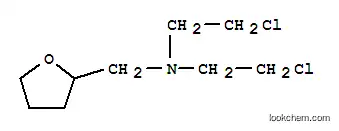 Molecular Structure of 63956-95-6 (N,N-Bis(2-chloroethyl)tetrahydro-2-furanmethanamine)