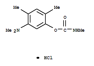 Phenol,5-(dimethylamino)-2,4-dimethyl-, methylcarbamate (ester), monohydrochloride(9CI)