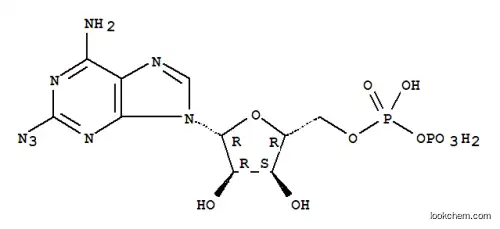Molecular Structure of 64020-53-7 (2-azidoadenosine 3',5'-diphosphate)