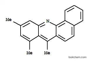 Molecular Structure of 64038-40-0 (7,8,11-Trimethylbenz[c]acridine)