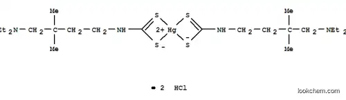 Ammonium, mercuribis(diethyl(2,2-dimethyl-4-dithiocarboxyamino)butyl-, dichloride