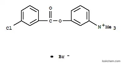Molecular Structure of 64048-28-8 (3-[(3-chlorobenzoyl)oxy]-N,N,N-trimethylanilinium bromide)