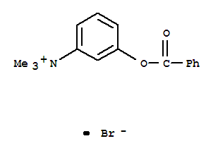 (3-benzoyloxyphenyl)-trimethylazanium bromide