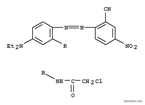 Molecular Structure of 64294-88-8 (Disperse Violet  63)