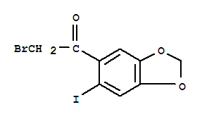 64490-58-0,2-bromo-1-(6-iodo-1,3-benzodioxol-5-yl)ethanone,NSC 283825