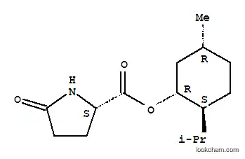 Molecular Structure of 64519-44-4 ((1R,2S,5R)-5-Methyl-2-isopropylcyclohexyl 5-oxo-L-prolinate)