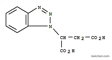 Molecular Structure of 64598-03-4 (2-(1H-benzotriazol-1-yl)butanedioic acid)