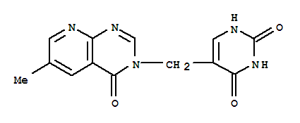 64600-50-6,5-[(6-methyl-4-oxopyrido[2,3-d]pyrimidin-3(4H)-yl)methyl]pyrimidine-2,4(1H,3H)-dione,NSC 285239
