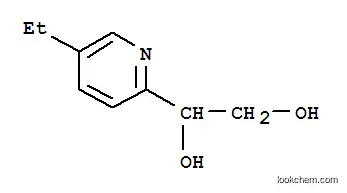 Molecular Structure of 646519-83-7 (1-(5-Ethylpyridin-2-yl)ethane-1,2-diol)