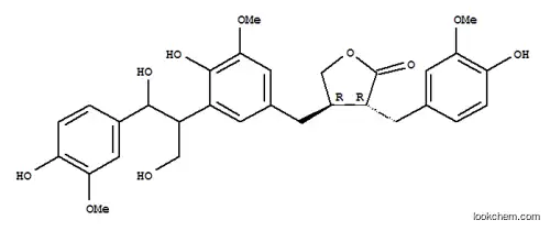 4-{3-[1,3-dihydroxy-1-(4-hydroxy-3-methoxyphenyl)propan-2-yl]-4-hydroxy-5-methoxybenzyl}-3-(4-hydroxy-3-methoxybenzyl)dihydrofuran-2(3H)-one