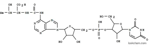 (3S)-2-[({9-[(2R,3R,4S,5R)-5-({[{[(2R,3S,4R,5R)-5-(2,4-dioxo-3,4-dihydropyrimidin-1(2H)-yl)-3,4-dihydroxytetrahydrofuran-2-yl]methoxy}(hydroxy)phosphoryl]oxy}methyl)-3,4-dihydroxytetrahydrofuran-2-yl]-9H-purin-6-yl}carbamoyl)amino]-3-hydroxybutanoic acid