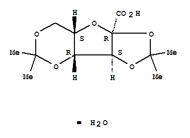 2,3:4,6-Di-O-isopropylidene-2-keto-L-gulonicacidmonohydrate