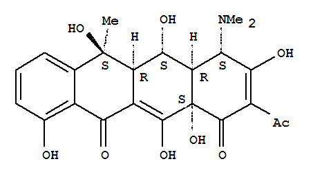 1,11(4H,5H)-Naphthacenedione,2-acetyl-4-(dimethylamino)-4a,5a,6,12a-tetrahydro-3,5,6,10,12,12a-hexahydroxy-6-methyl-,(4S,4aR,5S,5aR,6S,12aS)-