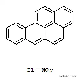 Molecular Structure of 70021-42-0 (1-nitrobenzo[pqr]tetraphene)