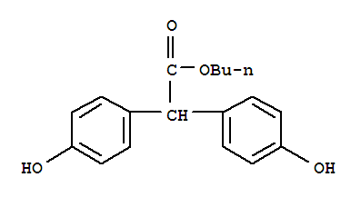 Benzeneacetic acid,4-hydroxy-a-(4-hydroxyphenyl)-, butyl ester