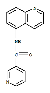 3-PYRIDINECARBOXAMIDE,N-5-QUINOLINYL-