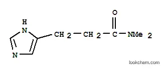 Molecular Structure of 713071-47-7 (1H-Imidazole-4-propanamide,N,N-dimethyl-(9CI))