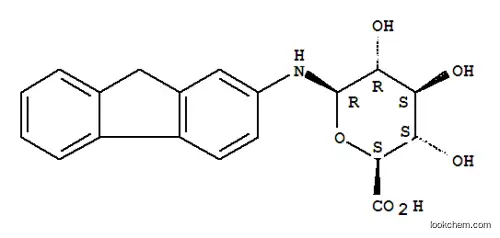 Molecular Structure of 71388-05-1 (2-aminofluorene N-glucuronide)