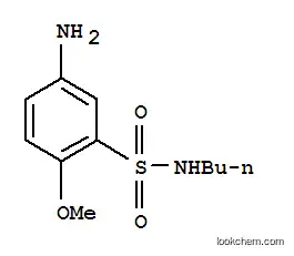 Molecular Structure of 71411-70-6 (5-amino-N-butyl-2-methoxybenzenesulphonamide)