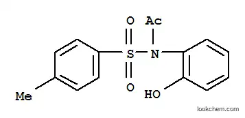 Molecular Structure of 71463-41-7 (N-(2-hydroxyphenyl)-N-[(4-methylphenyl)sulphonyl]acetamide)