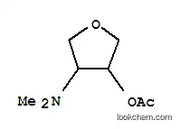 Molecular Structure of 715645-66-2 (3-Furanol,4-(dimethylamino)tetrahydro-,acetate(ester)(9CI))