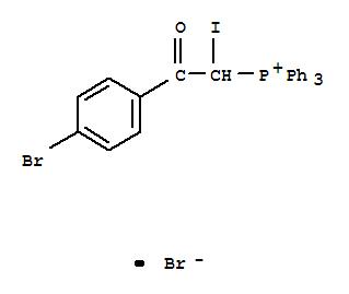 Phosphonium,[2-(4-bromophenyl)-1-iodo-2-oxoethyl]triphenyl-, bromide (1:1)
