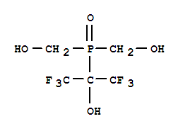 2-Propanol,2-[bis(hydroxymethyl)phosphinyl]-1,1,1,3,3,3-hexafluoro-