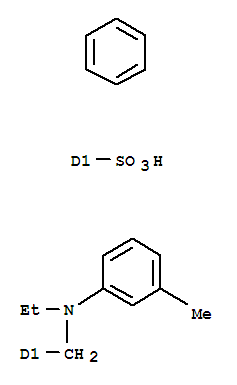 Benzenesulfonic acid,[[ethyl(3-methylphenyl)amino]methyl]- (9CI)
